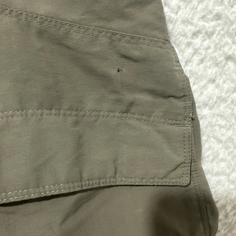 The North Face Men's Pants Size XL Brown Belted Nylon Convertible Hiking Cargo‎